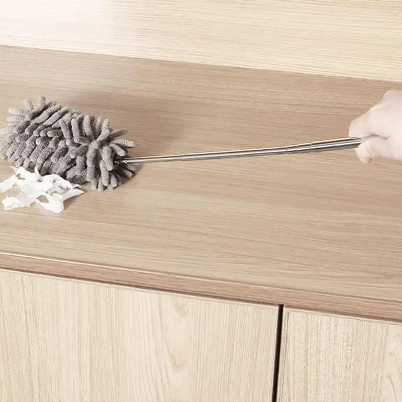 360° Flexibler Teleskop-Staubwedel – Federstaubwischer