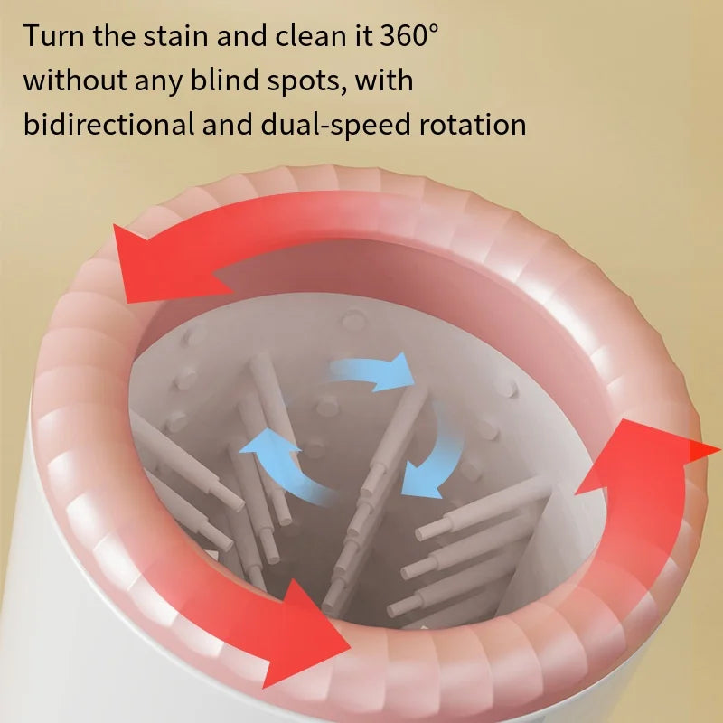 USB Pfotenreiniger – Wiederaufladbar & Silikonbürste