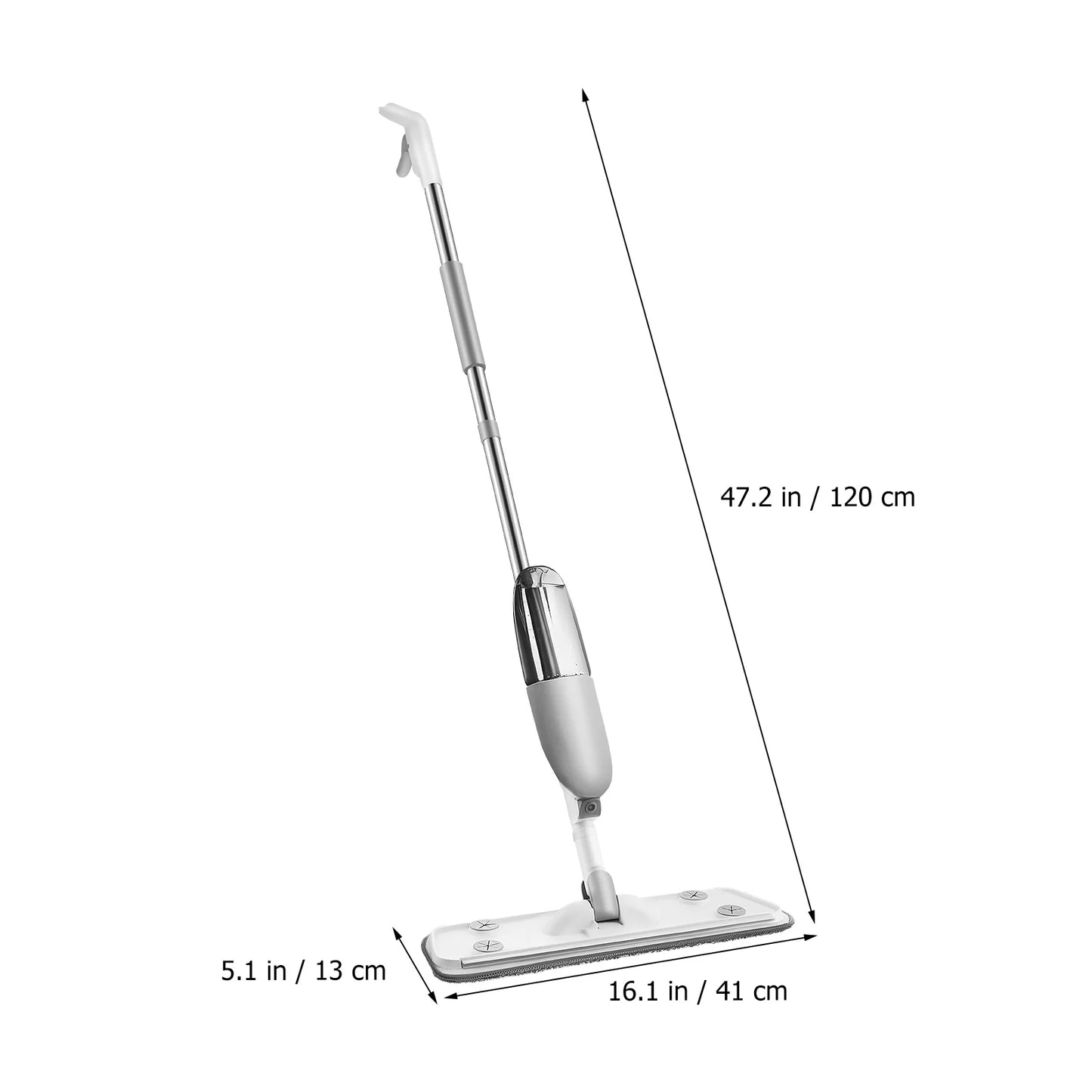 Drehbarer Spray-Mopp mit Nachfüllbehälter & Ersatzpads
