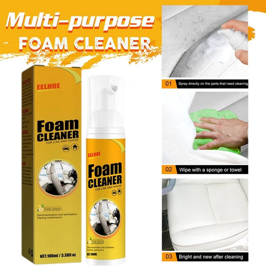 Schaumreiniger Auto-Innenraum – Leder, Kunststoff & Polster