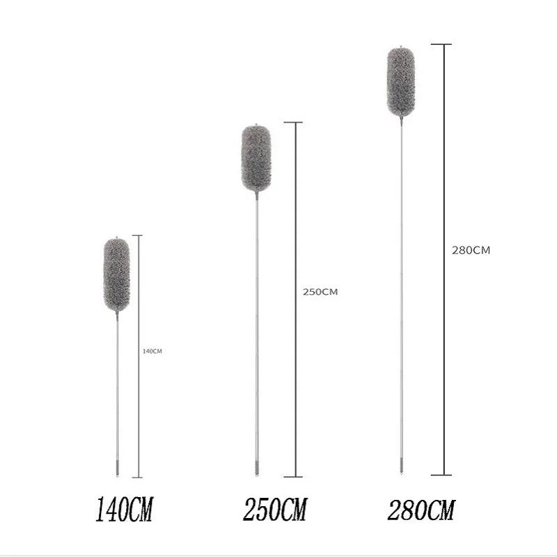 Teleskop-Staubwedel mit Mikrofaser – Ausziehbare Reinigungsbürste