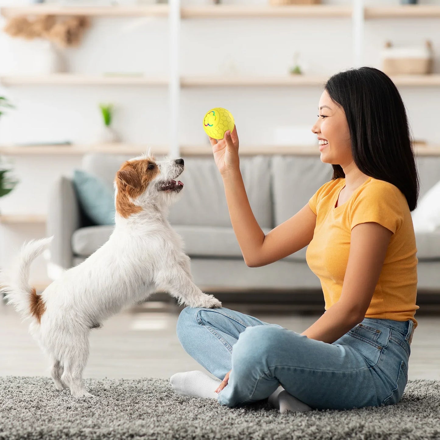 Xiaomi Smart Pet Ball – LED Spielball für Hunde & Katzen