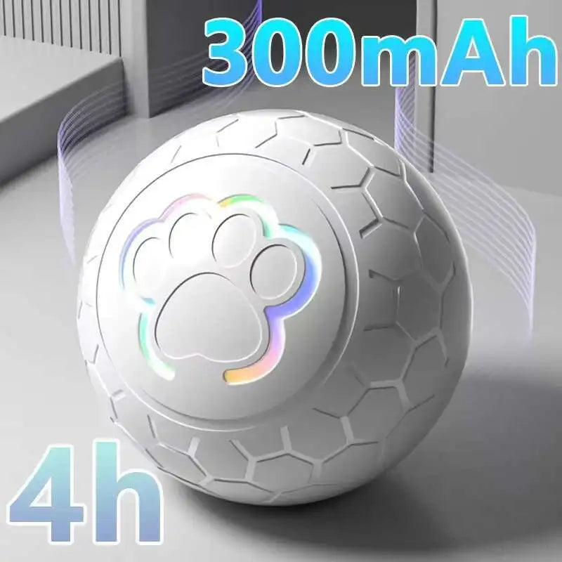 Elektronischer Haustier-Spielball – Interaktiver LED-Ball für Hunde & Katzen (USB, RGB, wasserfest)