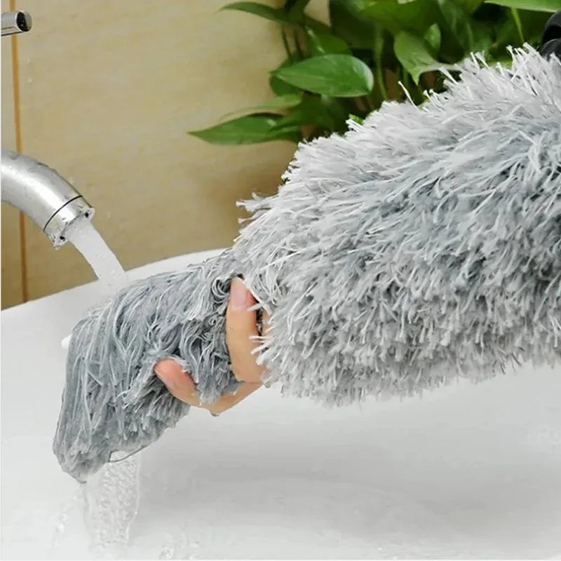 Teleskop-Staubwedel mit Mikrofaser – Ausziehbare Reinigungsbürste